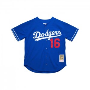 Mesh BP Jerseys Mitchell & Ness Hideo Nomo Los Angeles Dodgers 1997 BP Jersey Hombre | 4780SVJIX