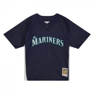 Mesh BP Jerseys Mitchell & Ness Ichiro Suzuki Seattle Mariners 2010 BP Jersey Hombre | 3254VMUGT