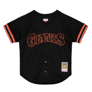 Mesh BP Jerseys Mitchell & Ness Matt Williams San Francisco Giants 1993 Button Front Jersey Hombre | 9526CTHXL