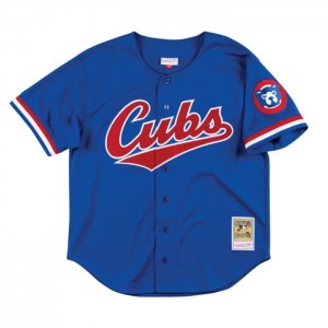 Mesh BP Jerseys Mitchell & Ness Mesh BP Chicago Cubs 1996 Ryne Sandberg Hombre | 2358BWOVG