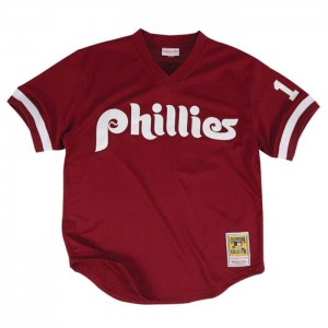 Mesh BP Jerseys Mitchell & Ness Mesh BP Philadelphia Phillies 1991 Darren Daulton Hombre | 2736FAKMT