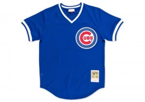 Mesh BP Jerseys Mitchell & Ness Ryne Sandberg 1984 Chicago Cubs Hombre | 1980ZKVPI
