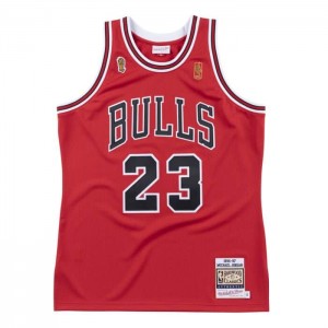 Michael Jordan Mitchell & Ness Chicago Bulls 1996-97 Hombre | 4501MWSUN
