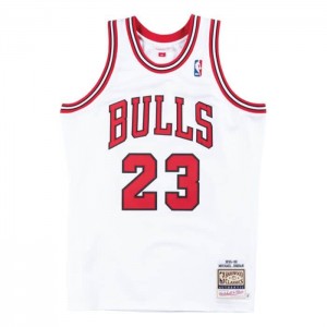 Michael Jordan Mitchell & Ness Chicago Bulls Home 1995-96 Hombre | 4617BVCST
