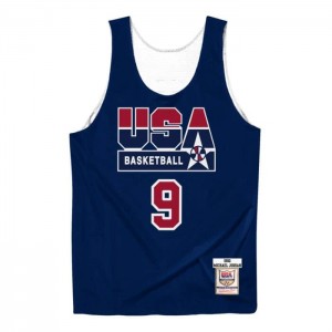 Michael Jordan Mitchell & Ness Reversible Practice Team USA 1992 Hombre | 6027BTZGF