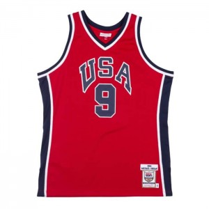 Michael Jordan Mitchell & Ness Team USA 1984 Hombre | 6439VAUCJ