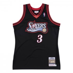 NBA Authentic Mitchell & Ness Allen Iverson Philadelphia 76ers Carretera 1997-98 Jersey Hombre | 1603XFRBE