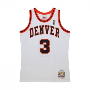 NBA Authentic Mitchell & Ness Allen Iverson Denver Nuggets HWC 2006-07 Jersey Hombre | 5763MIFBW