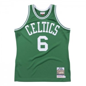 NBA Authentic Mitchell & Ness Boston Celtics 1967-68 Bill Russell Hombre | 8260PRXYM
