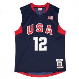 NBA Authentic Mitchell & Ness Chris Bosh Team USA 2008 Jersey Hombre | 5382JNEPL