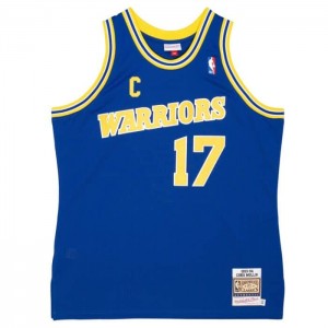 NBA Authentic Mitchell & Ness Chris Mullin Golden State Warriors 1993-94 Jersey Hombre | 3786GFTEI