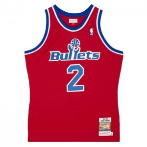 NBA Authentic Mitchell & Ness Chris Webber Washington Bullets 1994-95 Jersey Hombre | 5701XFBCU