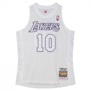 NBA Authentic Mitchell & Ness Christmas Day Steve Nash Los Angeles Lakers 2012-13 Jersey Hombre | 1087TCIKP
