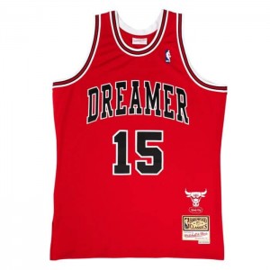 NBA Authentic Mitchell & Ness DREAMER x Chicago Bulls Jersey Hombre | 8154VODGI