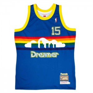 NBA Authentic Mitchell & Ness DREAMER x Denver Nuggets Jersey Hombre | 4562GPARZ