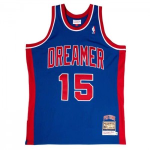 NBA Authentic Mitchell & Ness DREAMER x Detroit Pistons Jersey Hombre | 3516YIFWH