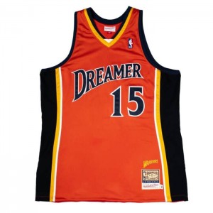 NBA Authentic Mitchell & Ness DREAMER x Golden State Warriors Jersey Hombre | 7891TRHUW