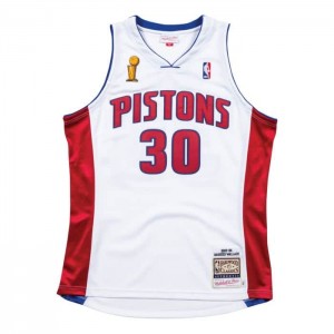 NBA Authentic Mitchell & Ness Detroit Pistons Home Finals 2003-04 Rasheed Wallace Hombre | 9413LJTQW