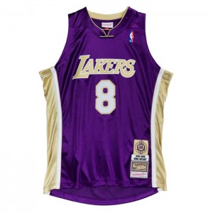 NBA Authentic Mitchell & Ness HOF #8 Kobe Bryant Los Angeles Lakers 1996-2016 Jersey Hombre | 7280LAYUS