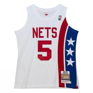 NBA Authentic Mitchell & Ness Jason Kidd New Nets Alternate 2005-06 Jersey Hombre | 6572ZUOVS