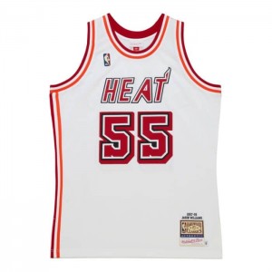NBA Authentic Mitchell & Ness Jason Williams Miami Heat 2007-08 Jersey Hombre | 8231SPKOW