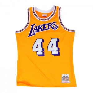 NBA Authentic Mitchell & Ness Jerry West 1971 Los Angeles Lakers Hombre | 0752FBPAI