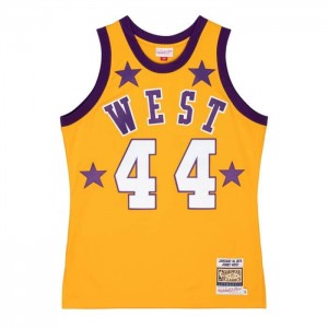NBA Authentic Mitchell & Ness Jerry West All Star 1972-73 Jersey Hombre | 5108NHTLB