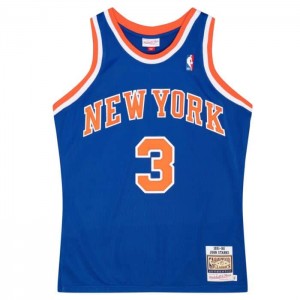 NBA Authentic Mitchell & Ness John Starks New York Knicks 1991-92 Jersey Hombre | 6289LIMYE