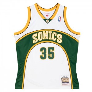 NBA Authentic Mitchell & Ness Kevin Durant Seattle Supersonics 2007-08 Jersey Hombre | 8409ZMQIA