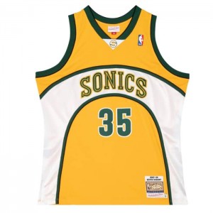 NBA Authentic Mitchell & Ness Kevin Durant Seattle Supersonics 2007-08 Jersey Hombre | 5613IVSLC