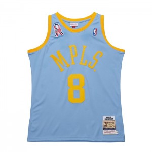 NBA Authentic Mitchell & Ness Kobe Bryant Los Angeles Lakers 2001-02 Jersey Hombre | 7562ZYHMS