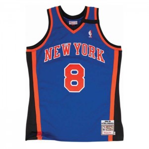 NBA Authentic Mitchell & Ness Latrell Sprewell New York Knicks 1998-99 Jersey Hombre | 6058WIDVP