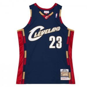 NBA Authentic Mitchell & Ness Lebron James Cleveland Cavaliers 2008-09 Jersey Hombre | 2813HGDWY