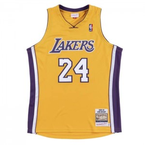 NBA Authentic Mitchell & Ness Los Angeles Lakers 2008-09 Kobe Bryant Hombre | 4786MOWCQ