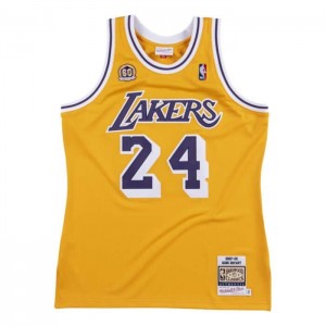 NBA Authentic Mitchell & Ness Los Angeles Lakers 2007-08 Kobe Bryant Hombre | 4123EUJHM