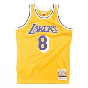 NBA Authentic Mitchell & Ness Los Angeles Lakers Home 1996-97 Kobe Bryant Hombre | 1563FRVQO