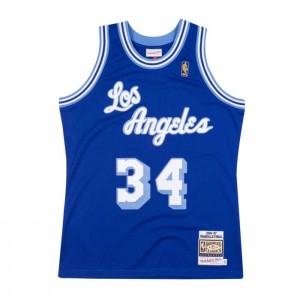NBA Authentic Mitchell & Ness Los Angeles Lakers 1996-97 Shaquille O'Neal Hombre | 9821YBFLG