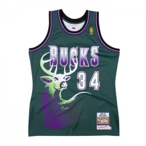 NBA Authentic Mitchell & Ness Milwaukee Bucks Alternate 1996-97 Ray Allen Hombre | 9456TYEWR