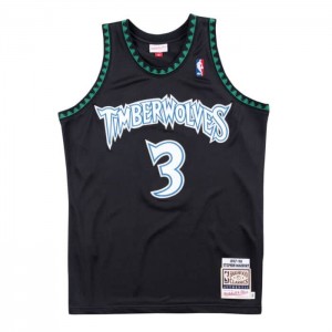 NBA Authentic Mitchell & Ness Minnesota Timberwolves Alternate 1997-98 Stephon Marbury Hombre | 6518ZGUNJ