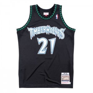 NBA Authentic Mitchell & Ness Minnesota Timberwolves Alternate 1997-98 Kevin Garnett Hombre | 4867TNKRM
