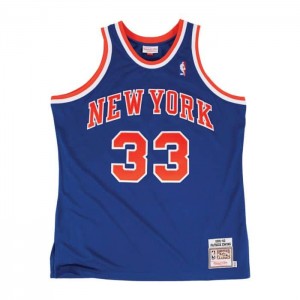 NBA Authentic Mitchell & Ness Patrick Ewing New York Knicks 1991-92 Jersey Hombre | 5361AJDPE
