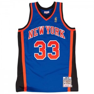 NBA Authentic Mitchell & Ness Patrick Ewing 1996-97 New York Knicks Hombre | 5368OCLKI