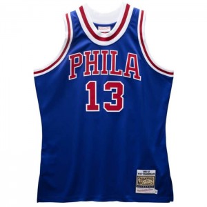 NBA Authentic Mitchell & Ness Philadelphia 76ers 1966-67 Wilt Chamberlain Hombre | 7512YZSJQ