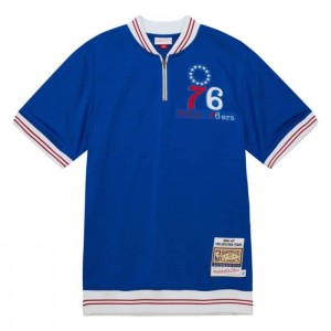 NBA Authentic Mitchell & Ness Philadelphia 76ers 1966-67 Shooting Shirt Hombre | 1578LEBMH