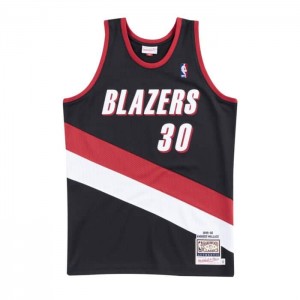 NBA Authentic Mitchell & Ness Portland Trail Blazers Carretera 1999-00 Rasheed Wallace Hombre | 5681PGLOD