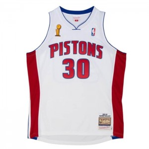 NBA Authentic Mitchell & Ness Rasheed Wallace Detroit Pistons 2003-04 Jersey Hombre | 0937SNGPI