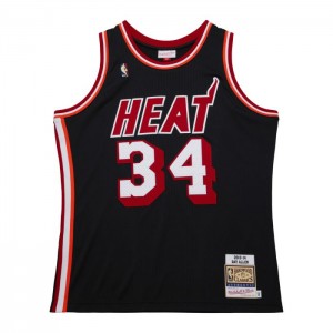 NBA Authentic Mitchell & Ness Ray Allen Miami Heat Dark HWC 2013-14 Jersey Hombre | 3860GUMVS