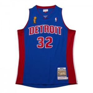 NBA Authentic Mitchell & Ness Richard Hamilton Detroit Pistons Dark Finals 2004 Jersey Hombre | 2156LNFKX