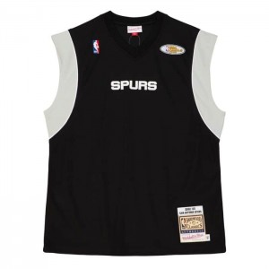 NBA Authentic Mitchell & Ness San Antonio Spurs 2002-03 Shooting Shirt Hombre | 6190TZKMP