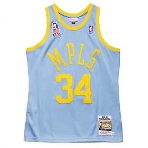 NBA Authentic Mitchell & Ness Shaquille O'Neal Los Angeles Lakers 2001-02 Jersey Hombre | 3569ZIYEP